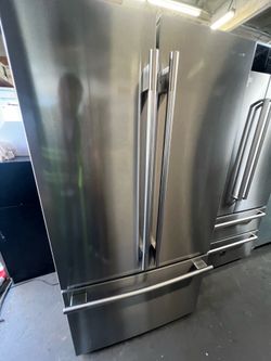 Kitchenaid 36” refrigerator stainless steel