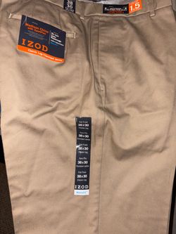 New. Mens 38x30 Izod casual pant
