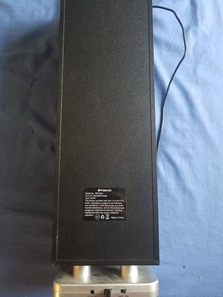 Polaroid bluetooth store speaker pbt3001