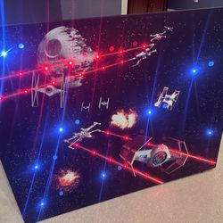 Star Wars Light-Up Canvas Art