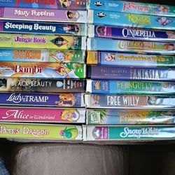 Walt Disney Movies VCR 