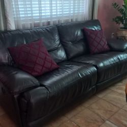 Sofa De Piel Y Electrico 