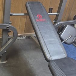 Marcy Weight Bench with Leg & Butterfly Accessories 