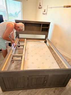 Twin double bed