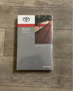 2021 Toyota RAV4 Owners Manual User Guide OEM