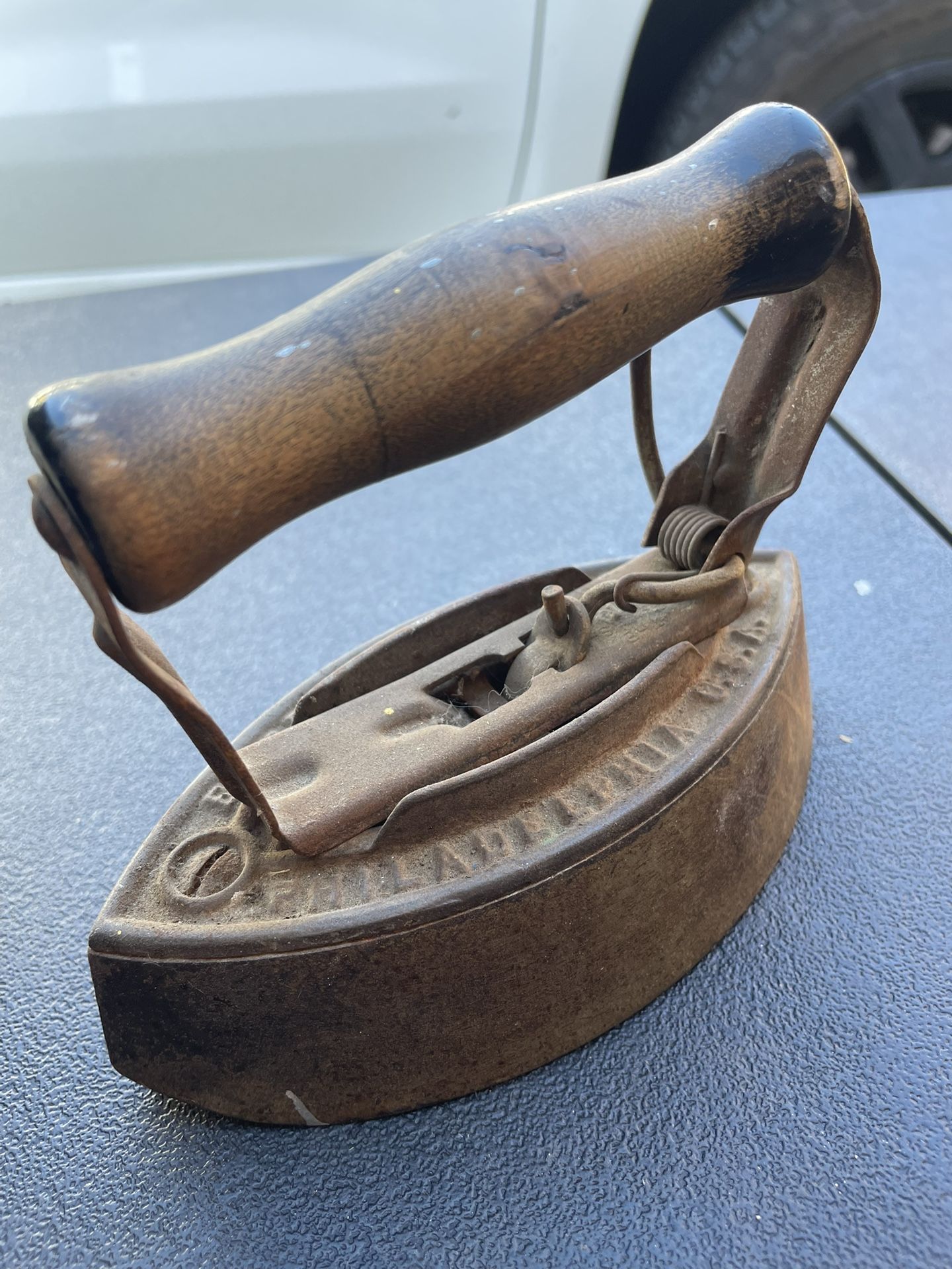 Antique Laundry Cast Iron #9