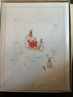 Beatrix Potter Baby Book-Vintage