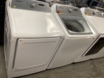 Samsung Washer 5.0 Cu Ft With Agitator And Dryer Gas