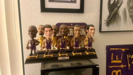 Lakers Bobbleheads Carl’s Jr 03-04 & 04-05