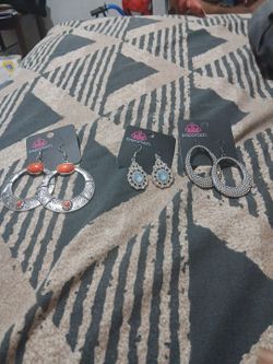 All colorful  earrings  $8 each its  12 earrings