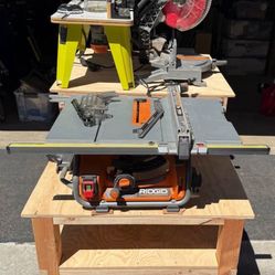 Custom Table and Rigid Table Saw