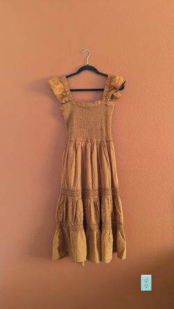 Rustic Orange Dress