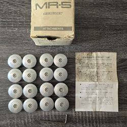 Mugen MR5 mr-5 Wheels Rim Lugnut Caps Covers Original Rare Integra Crx Ef Center