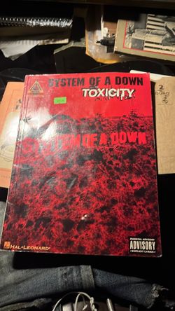 system of a down  Toxicity  guitar tabs book