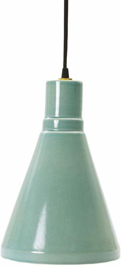 Lamp & Shade Pendant, 13", Ocean Spray