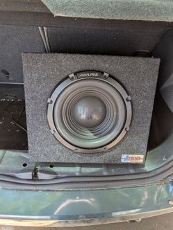 10" Alpine subwoofer