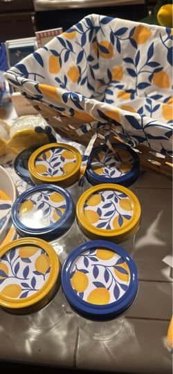 Lemon 🍋 print decorative items