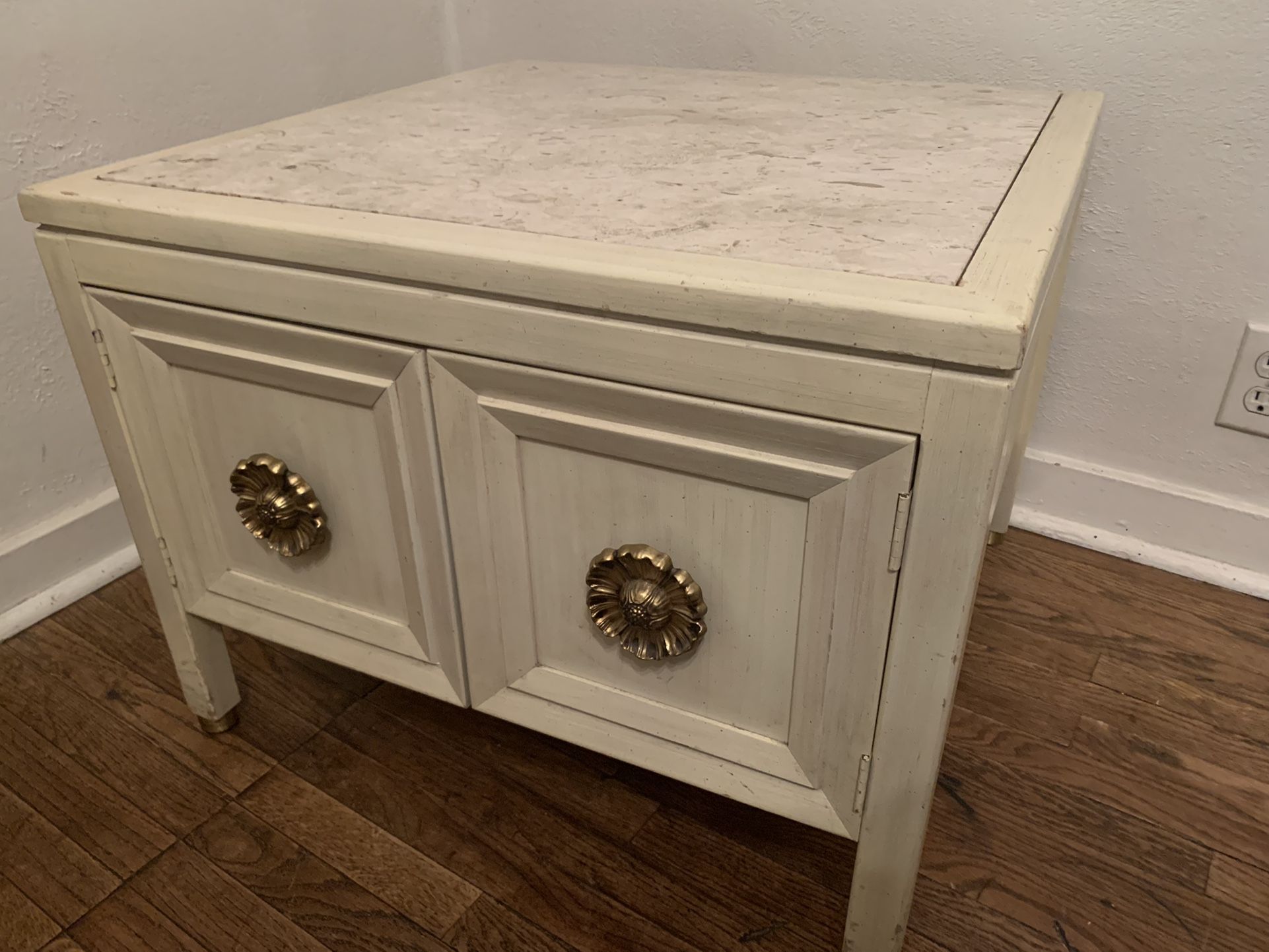 Marble End Table 