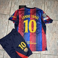 Lamine Yamal Barcelona #10 Kids/Niños
