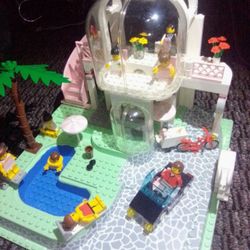 Vintage 1991  Set Of LEGO;  Poolside Paradise & Rolling Acres Ranch 