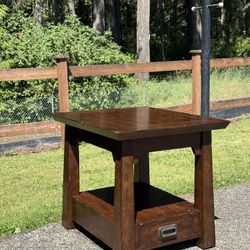 Rustic End Table -Coffee Table
