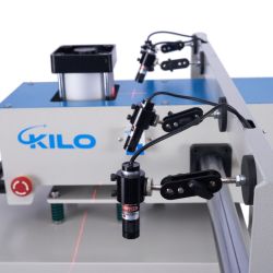 Laser Positioning System for 16 x 24 Pneumatic Heat Press Machine With Double Station CH6040-TD2