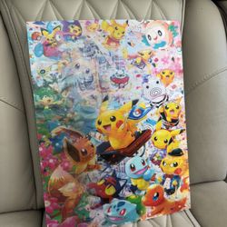 Pokemon 3D poster