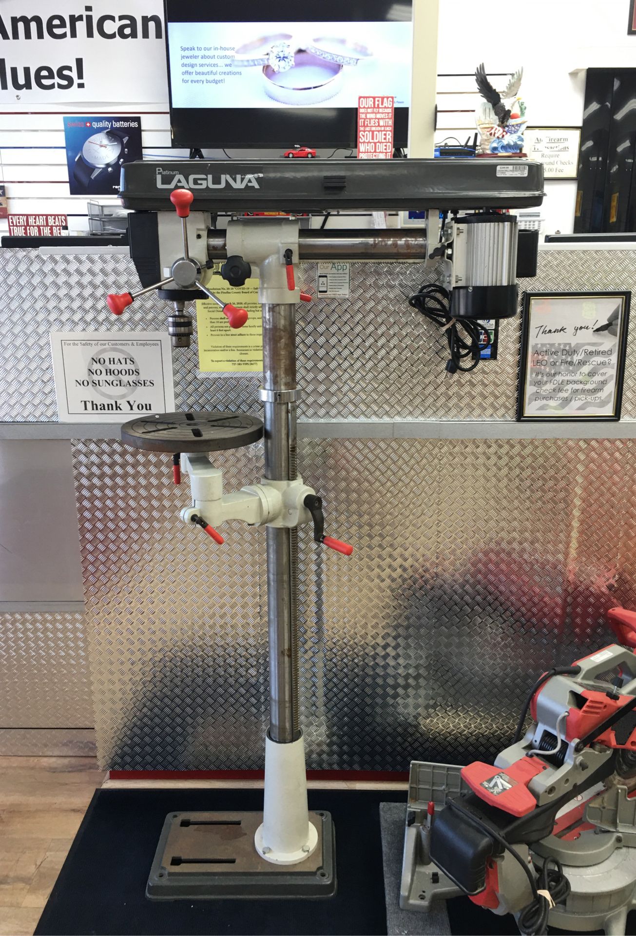 Platinum laguna drill press