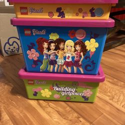 LEGO Friends Storage Bins
