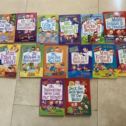 School AR Book, Kid Book, Scholastic - My Weird School 1-12 + 2 Special Edition