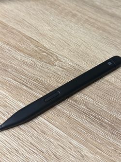 Microsoft Slim Pen 2 MINT Condition Surface Pro/Laptop Black GENUINE w/Spare Tips