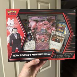 Team Rocket's Mewtwo ex Box