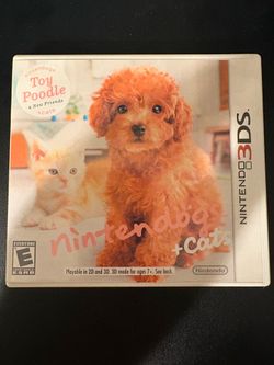 Nintendogs + Cats: Toy Poodle & New Friends (Nintendo 3DS) - CIB