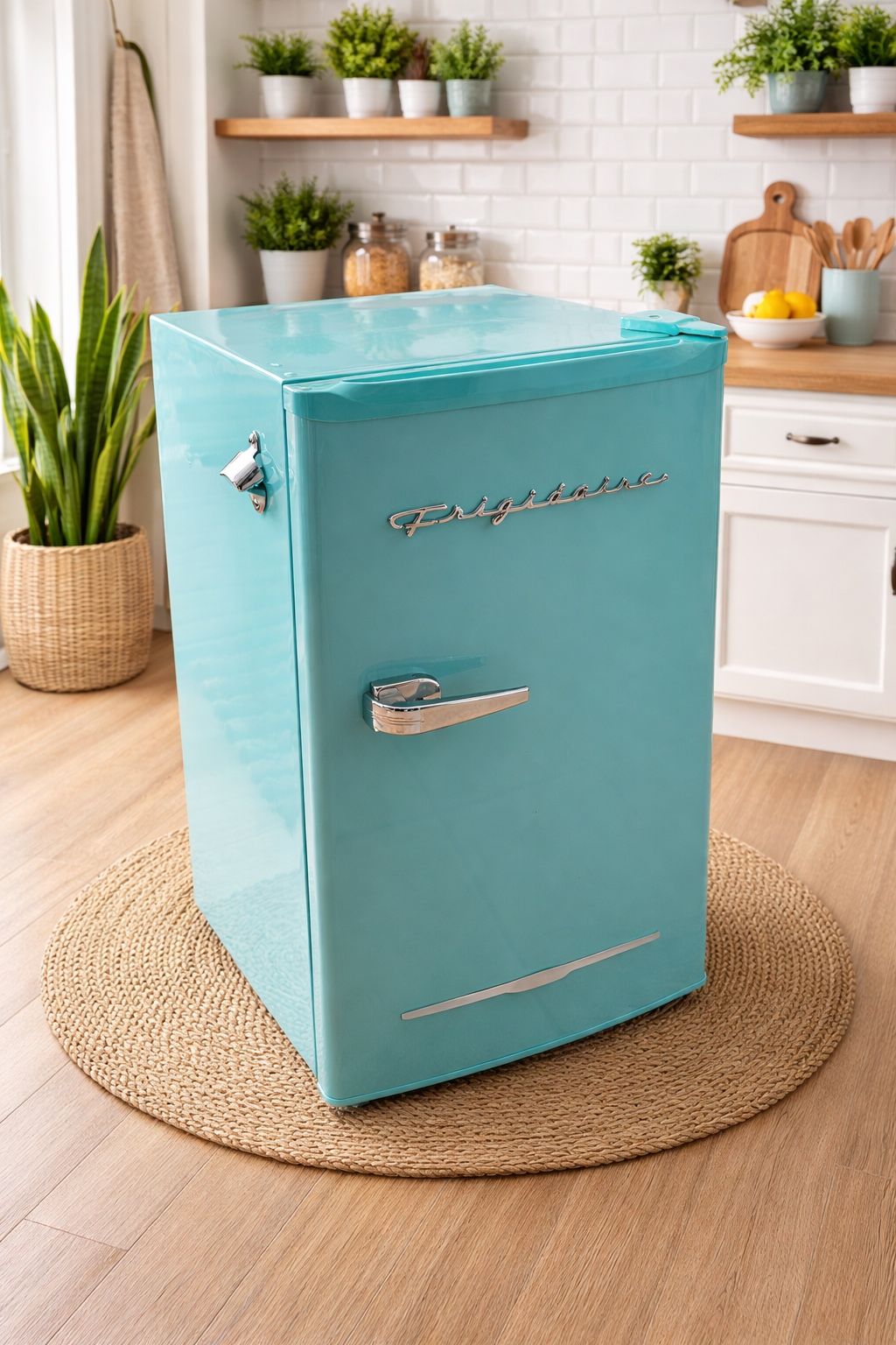 Mini Fridge with Freezer (Retro)
