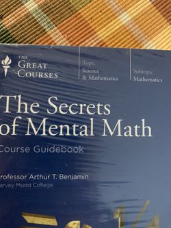 Book & DVD The Secrets of Mental Math