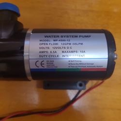 NovelBee 12V 45LPM Macerator Pump,Quick Release RV Mount Macerator Waste Water Pump for Boat Camper Home Industry (4500-12)