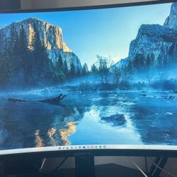 32 Inch Curved 1440p Gaming Monitor (165 HZ)