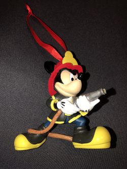 Disney Mickey Mouse Fire Fighter Christmas Ornament
