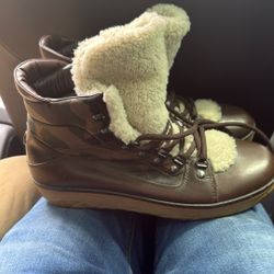 Momcler Camo &fur Mountain Hiking  Boots