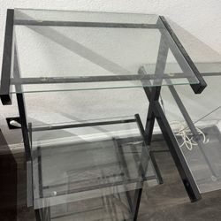 Glass Desk