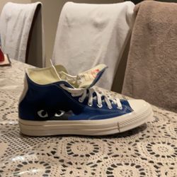 Converse Chuck Taylor All Star 70 Hi Comme des Garcons PLAY Blue Quartz