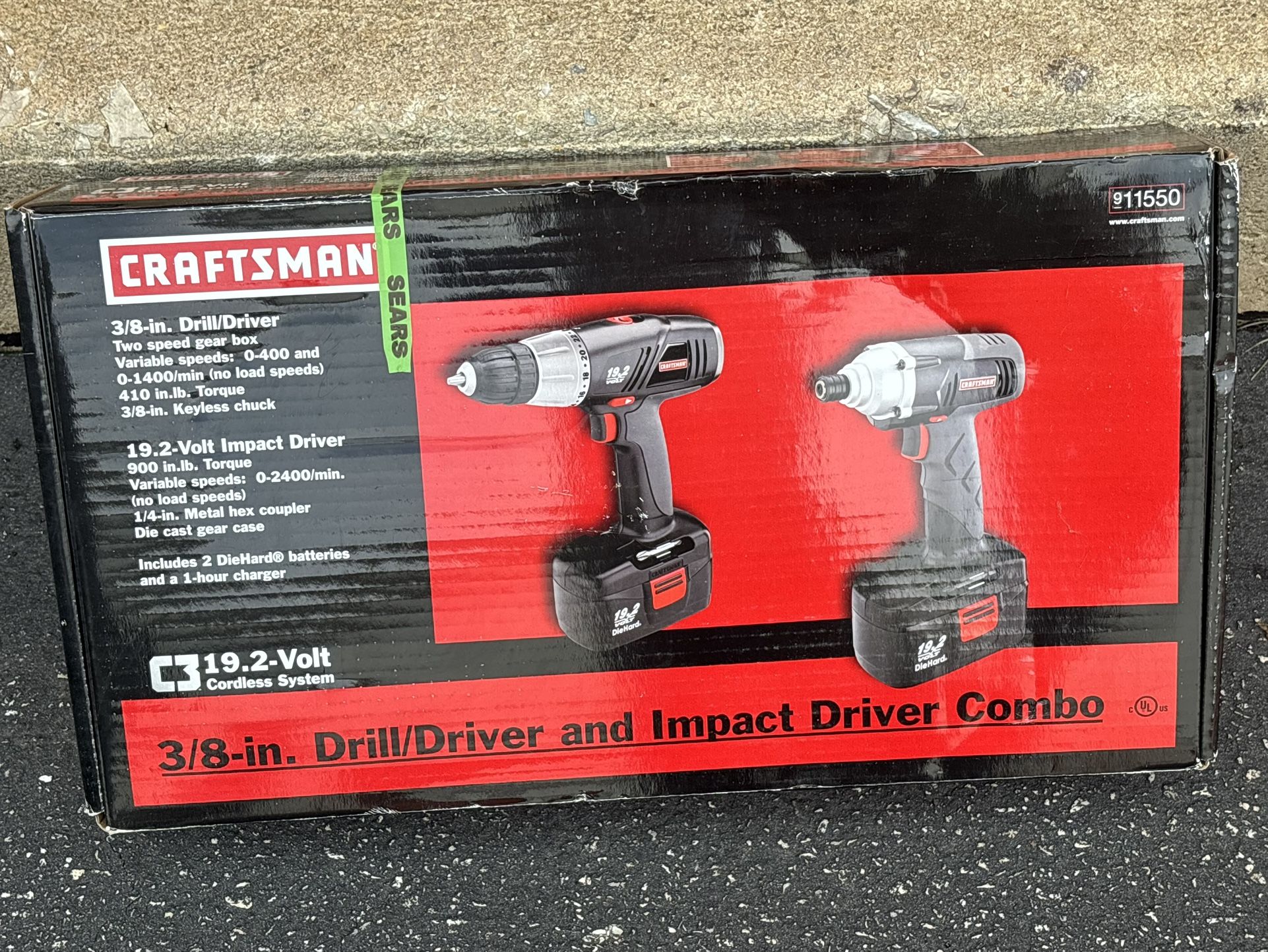 New Craftsman Drill Driver Set