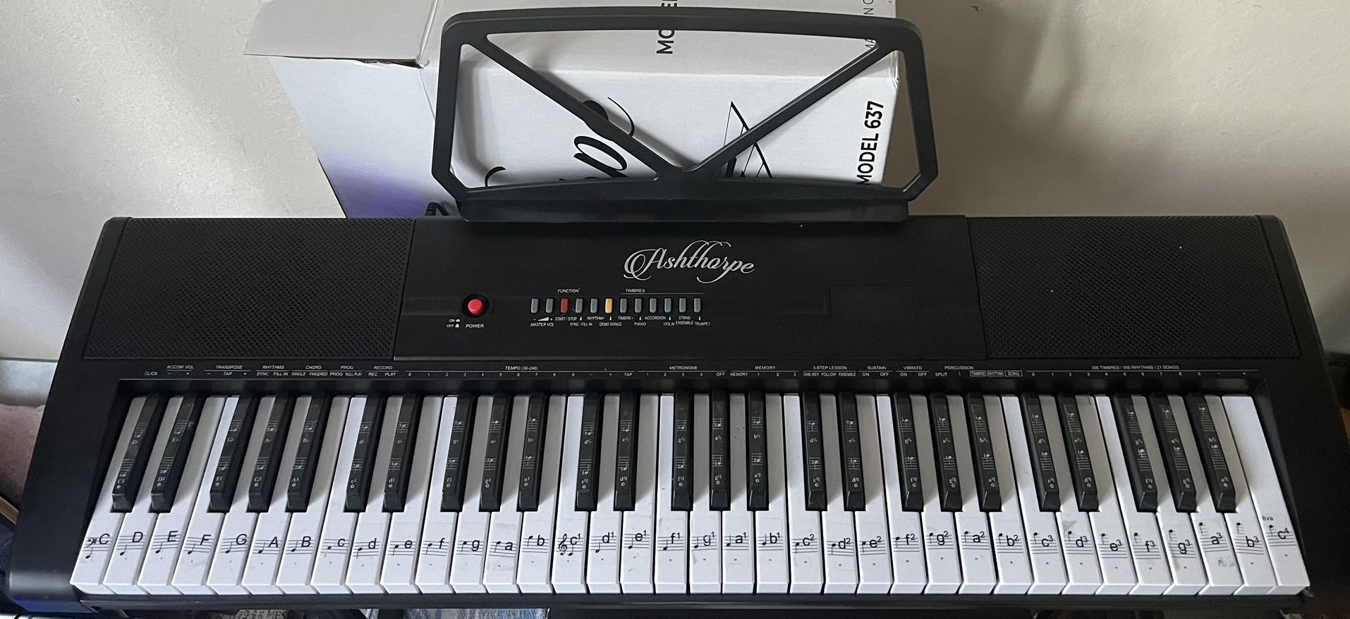 66 Key Piano & Accessories 