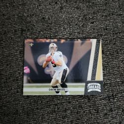 Drew Brees Card.