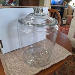 Vintage Clear XL Glass Jar - 2.9 Gallon Capacity 