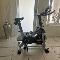 PRODUCTO YOSUDA Exercise Bike, Brake Pad Stationary Bike for Home with Exclusive App, Magnetic Indoor Cycling Bike with 300 lb Weight Capacity