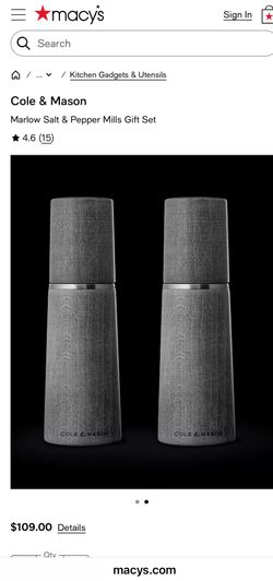 Cole & Mason Salt & Pepper Mill Set