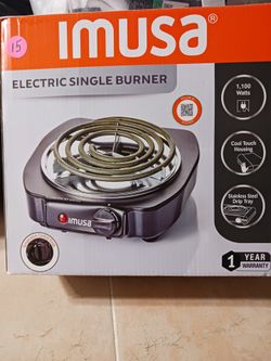 IMUSA ELECTRIC SINGLE BURNER