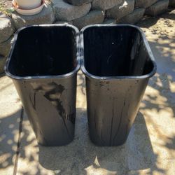 Large Office Trash Cans 15”X 11” X20”