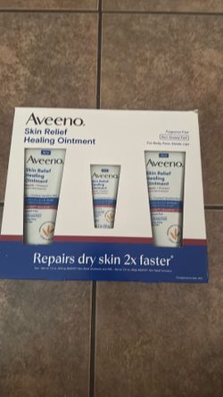 NEW Aveeno Skin Relief Healing Ointment Repair + Protect, 3 Pack, 16.4 oz total